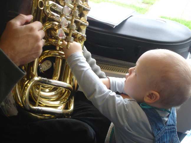 Der zukünftige Tubist